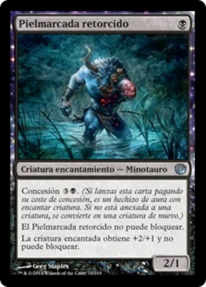 Pielmarcada retorcido