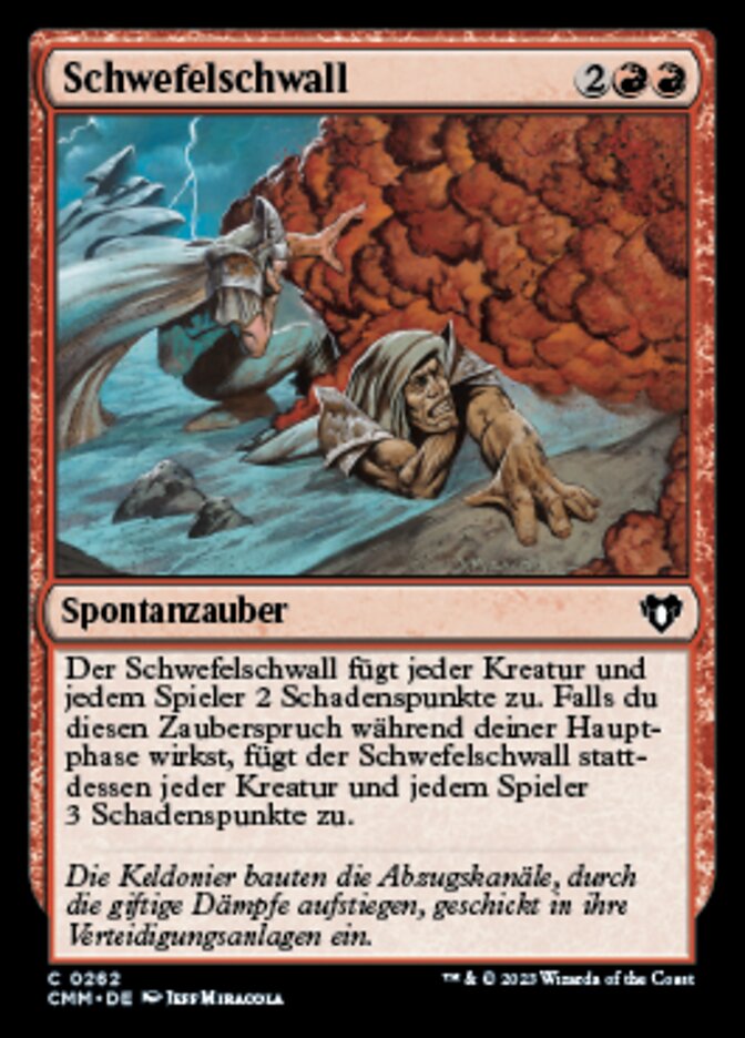 Schwefelschwall