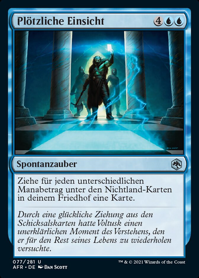 Plötzliche Einsicht