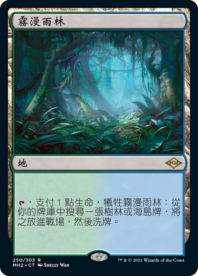 霧漫雨林