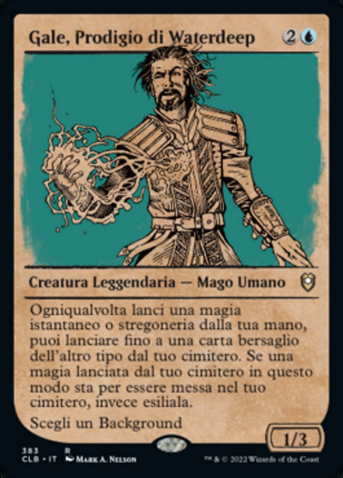 Gale, Prodigio di Waterdeep