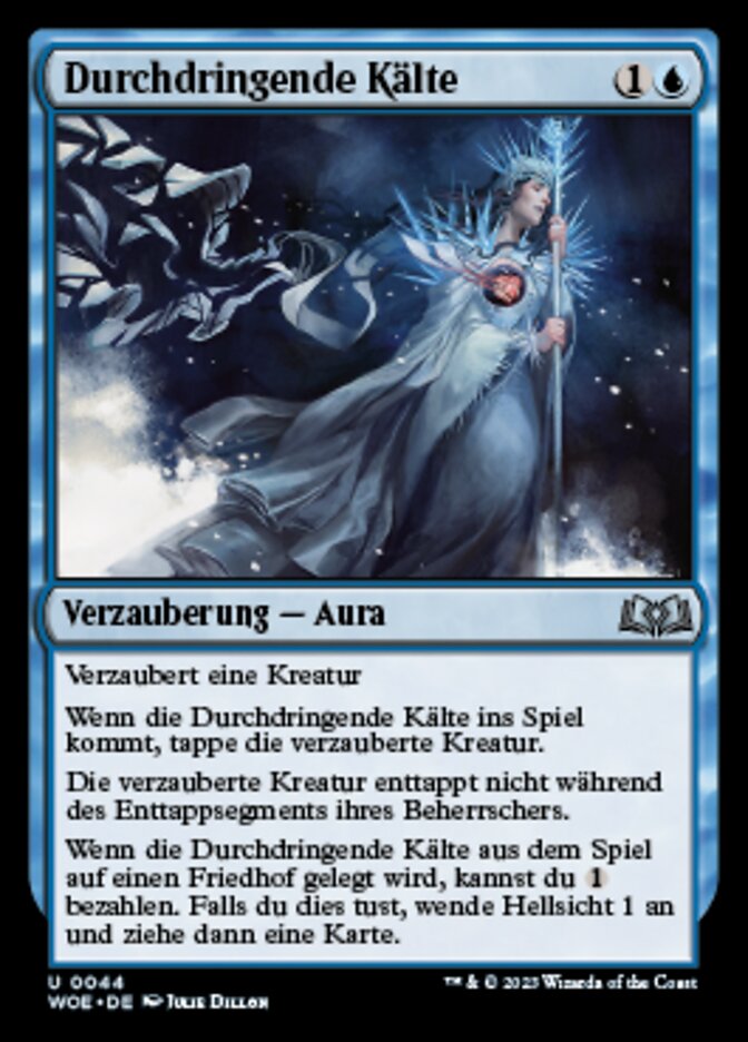 Durchdringende Kälte