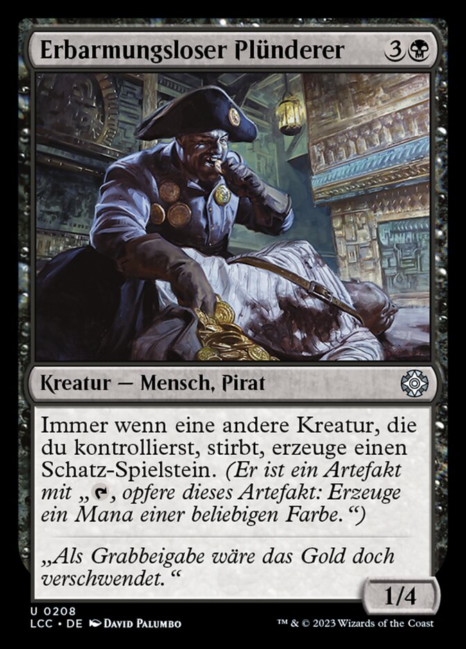 Erbarmungsloser Plünderer