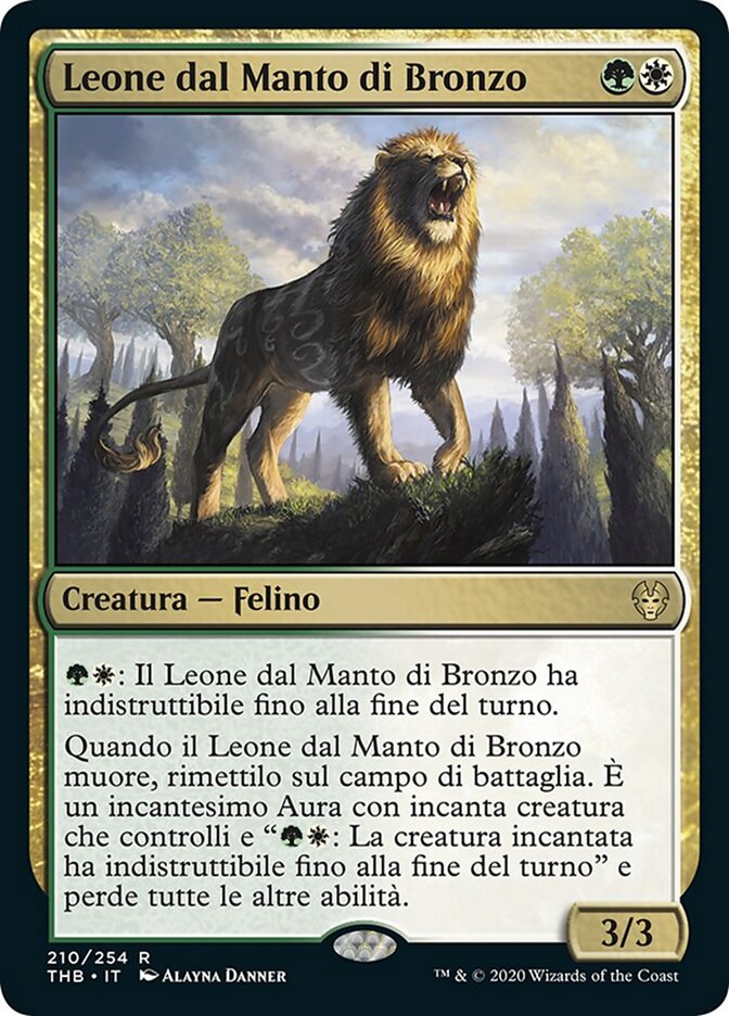 Leone dal Manto di Bronzo