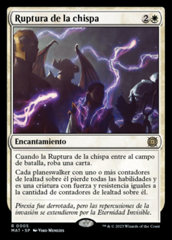 Ruptura de la chispa