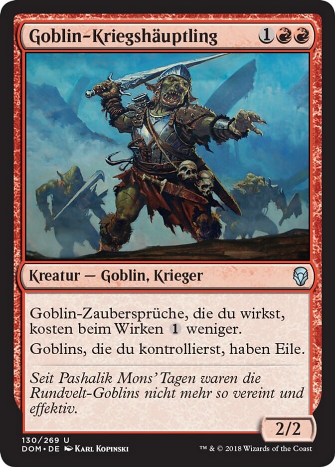 Goblin-Kriegshäuptling