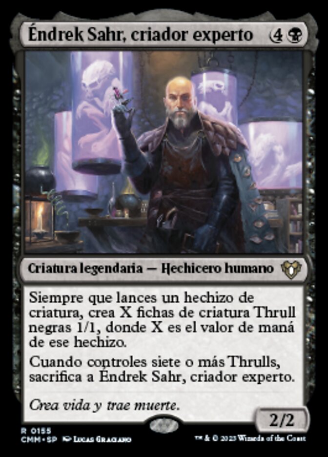 Éndrek Sahr, criador experto