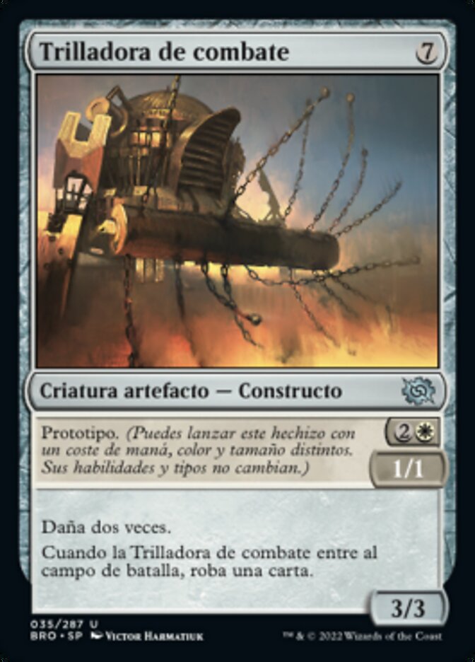 Trilladora de combate