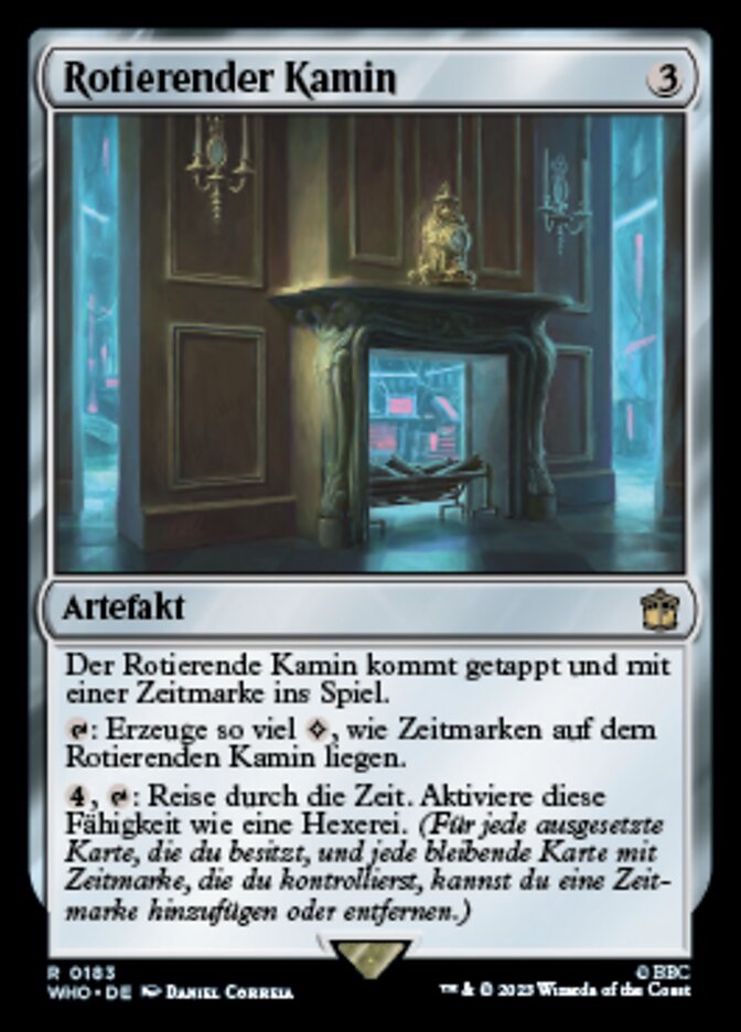 Rotierender Kamin