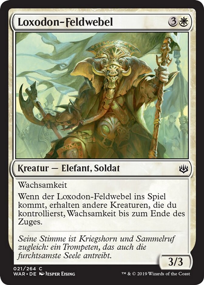 Loxodon-Feldwebel