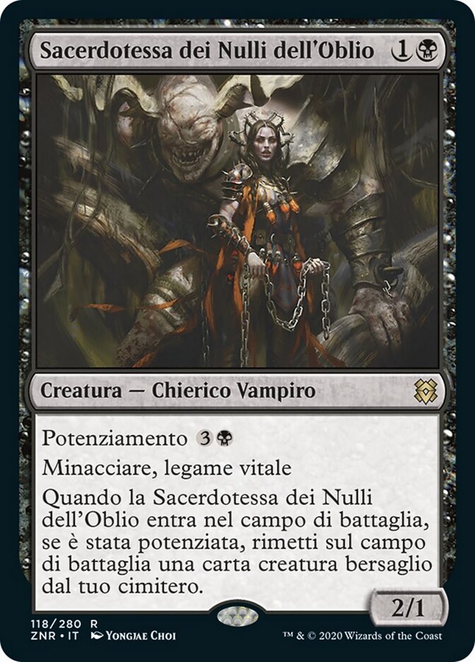 Sacerdotessa dei Nulli dell'Oblio