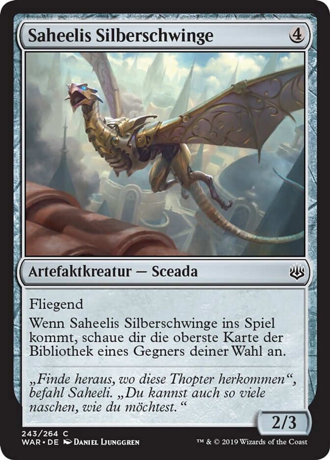 Saheelis Silberschwinge