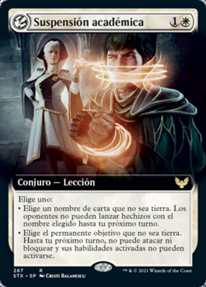 Suspensión académica