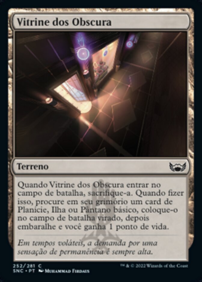 Vitrine dos Obscura