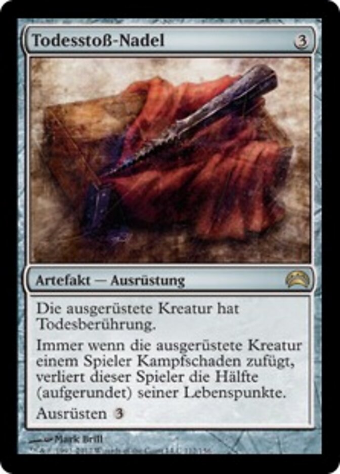 Todesstoß-Nadel