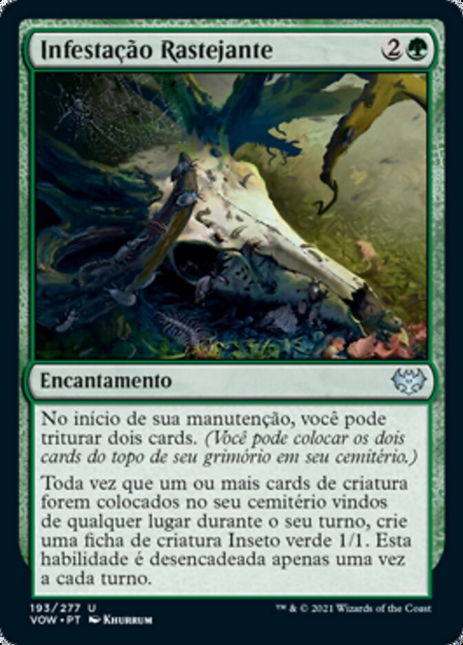 Infestação Rastejante
