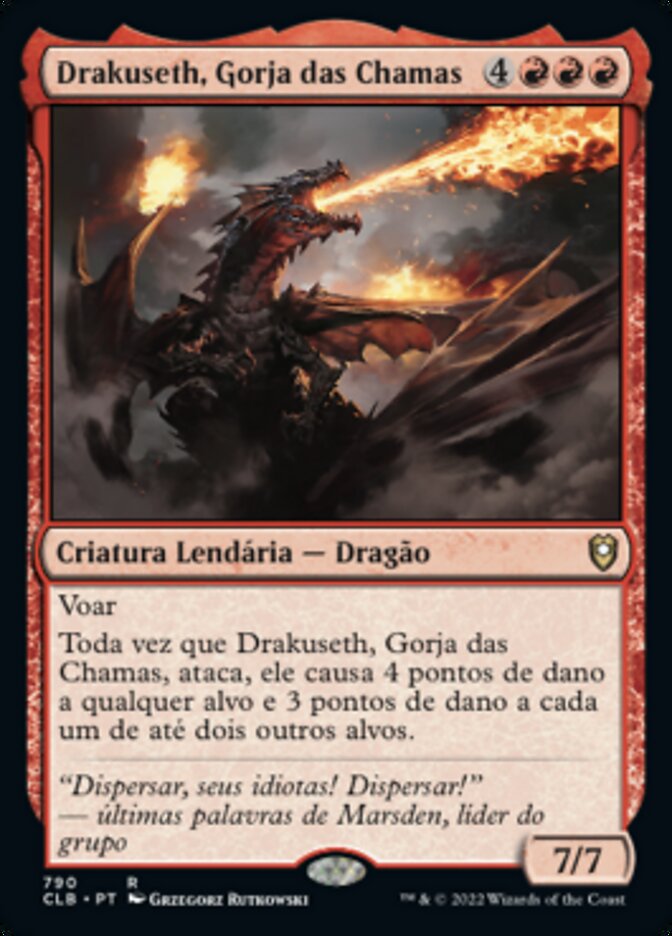 Drakuseth, Gorja das Chamas