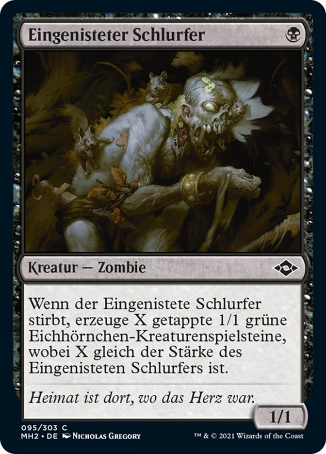 Eingenisteter Schlurfer