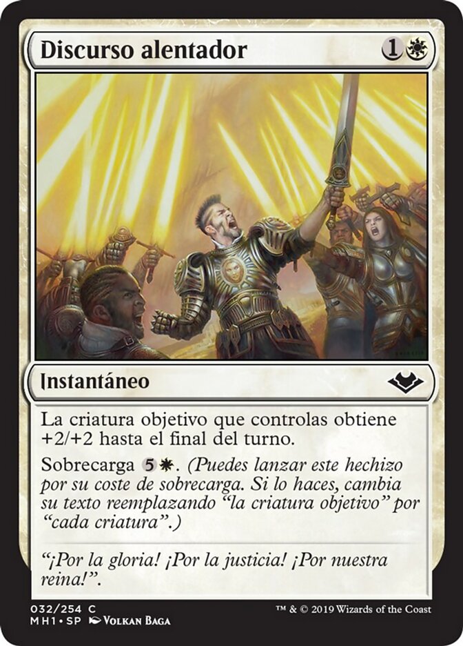Discurso alentador