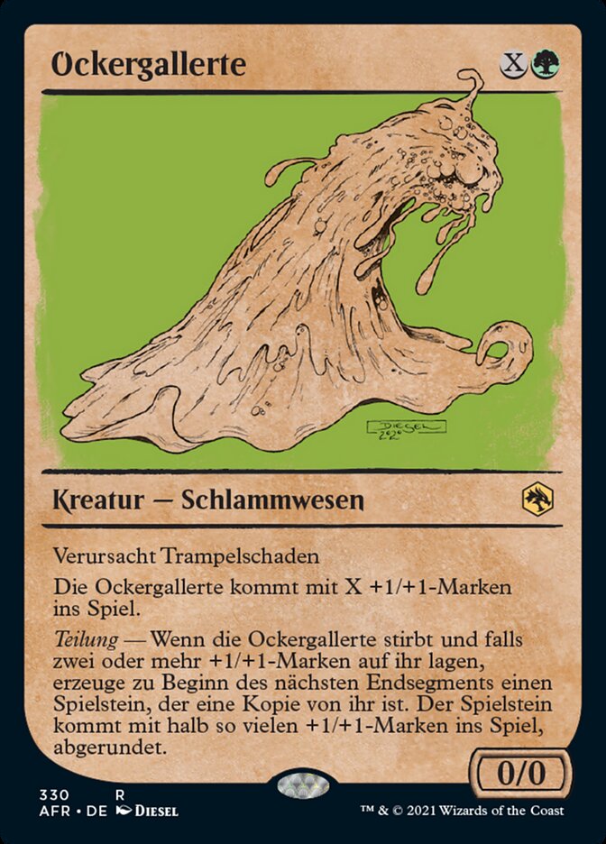 Ockergallerte