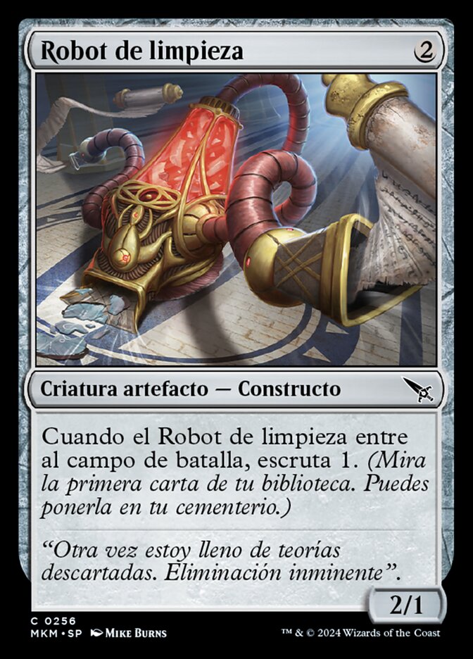 Robot de limpieza