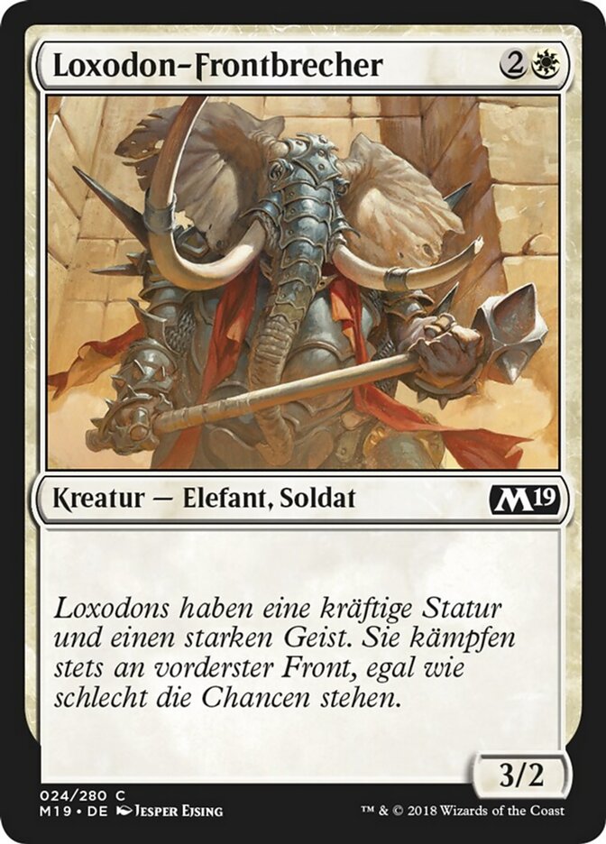 Loxodon-Frontbrecher