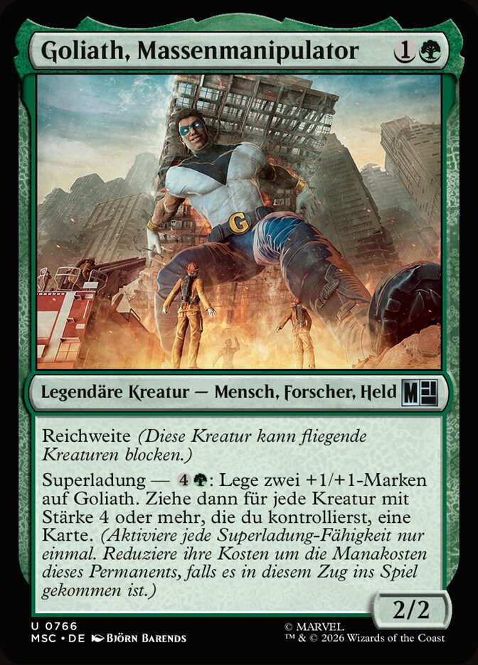 Goliath, Massenmanipulator