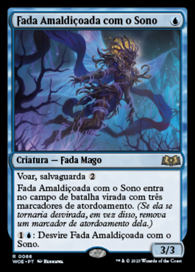 Fada Amaldiçoada com o Sono