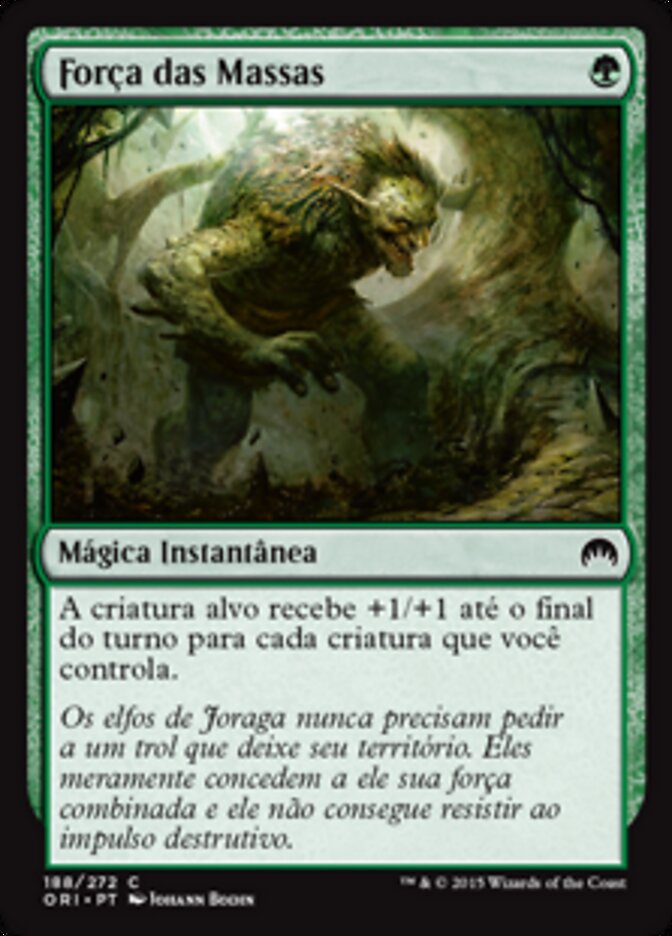 Força das Massas