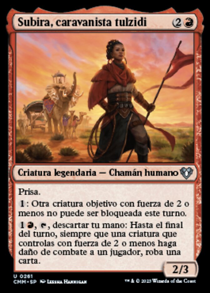 Subira, caravanista tulzidi