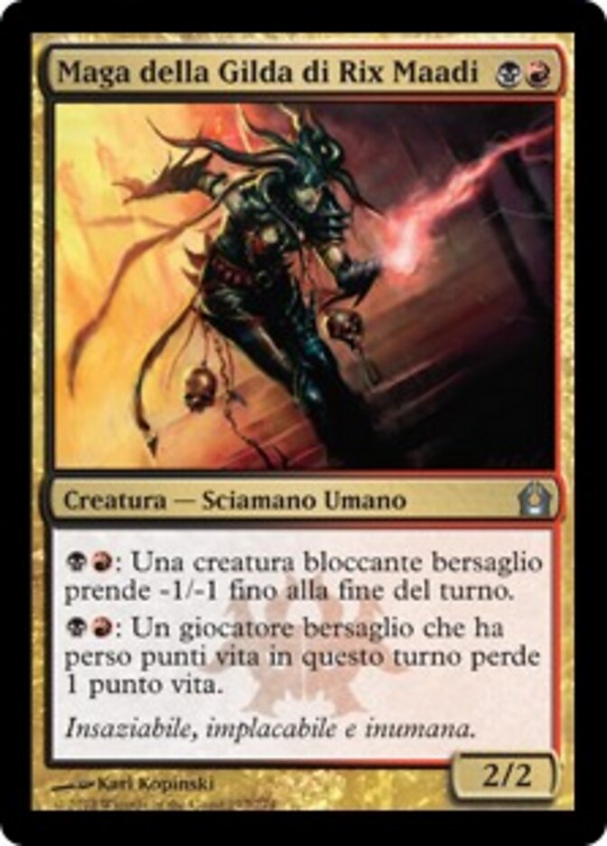 Maga della Gilda di Rix Maadi