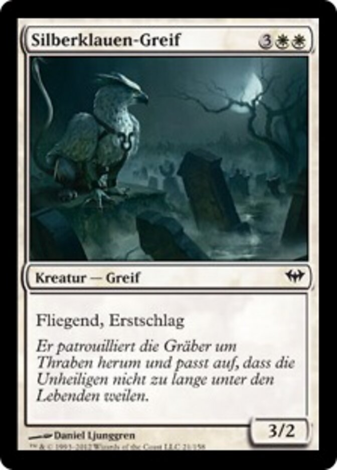 Silberklauen-Greif