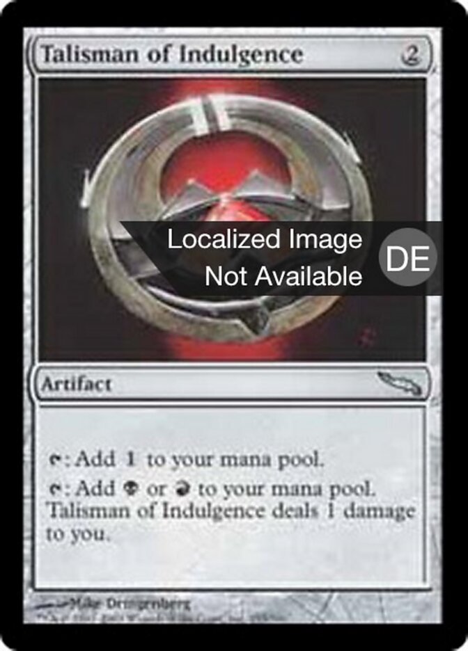 Talisman der Genusssucht
