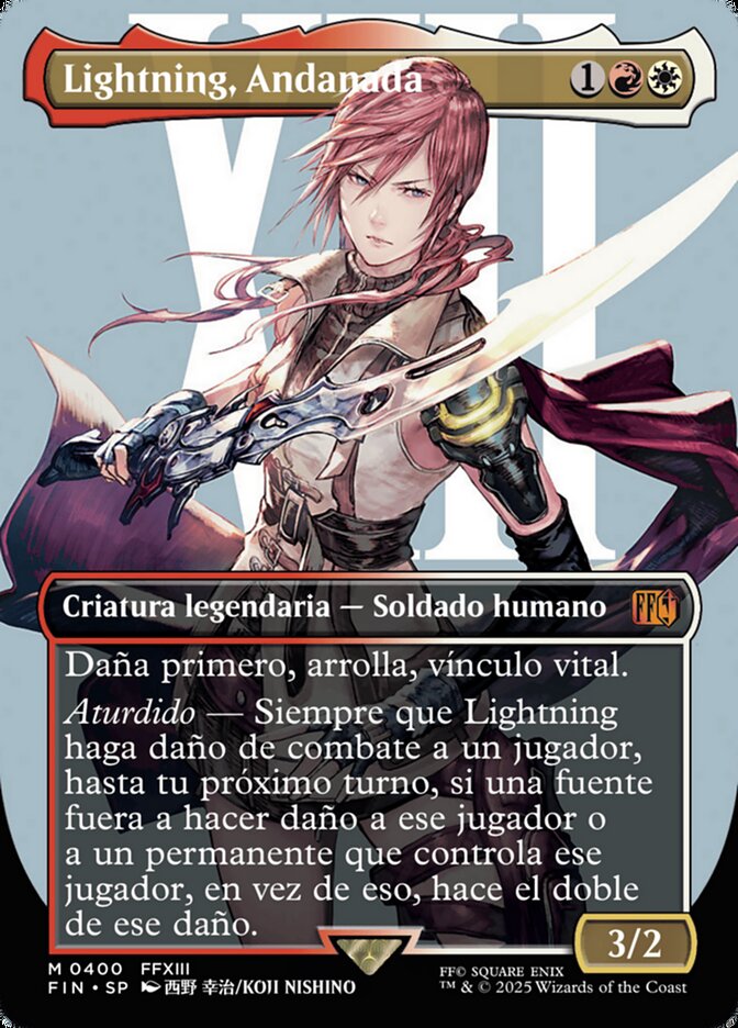 Lightning, Andanada