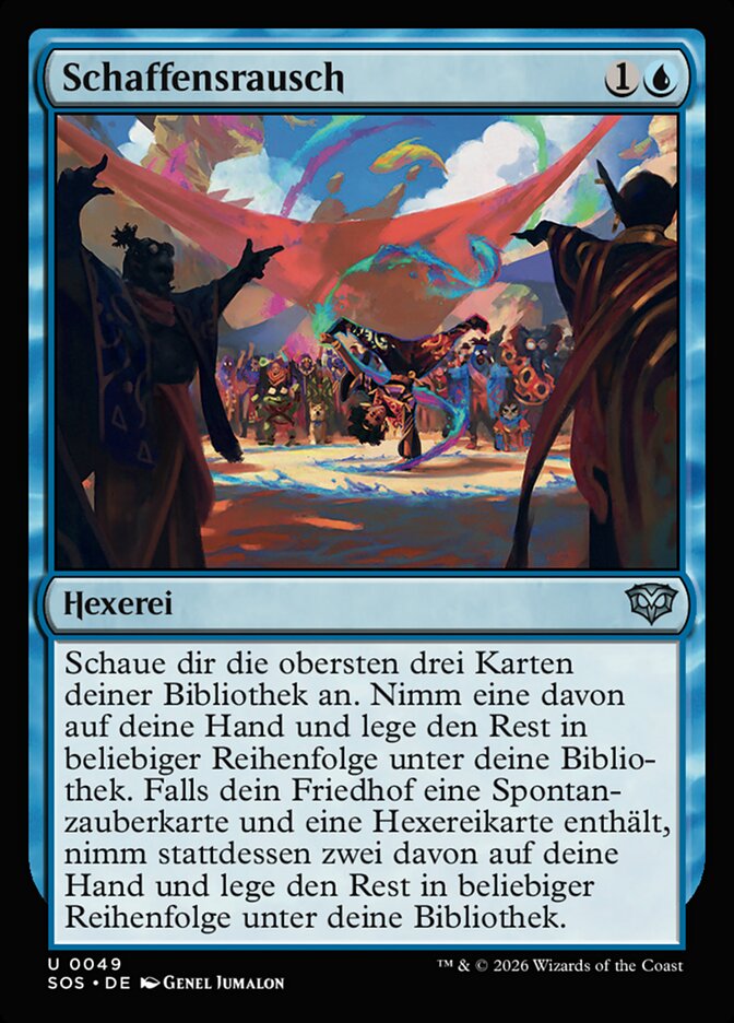 Schaffensrausch