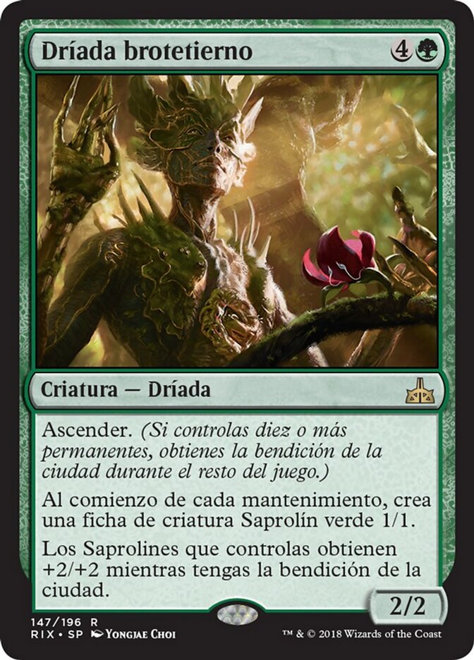 Dríada brotetierno