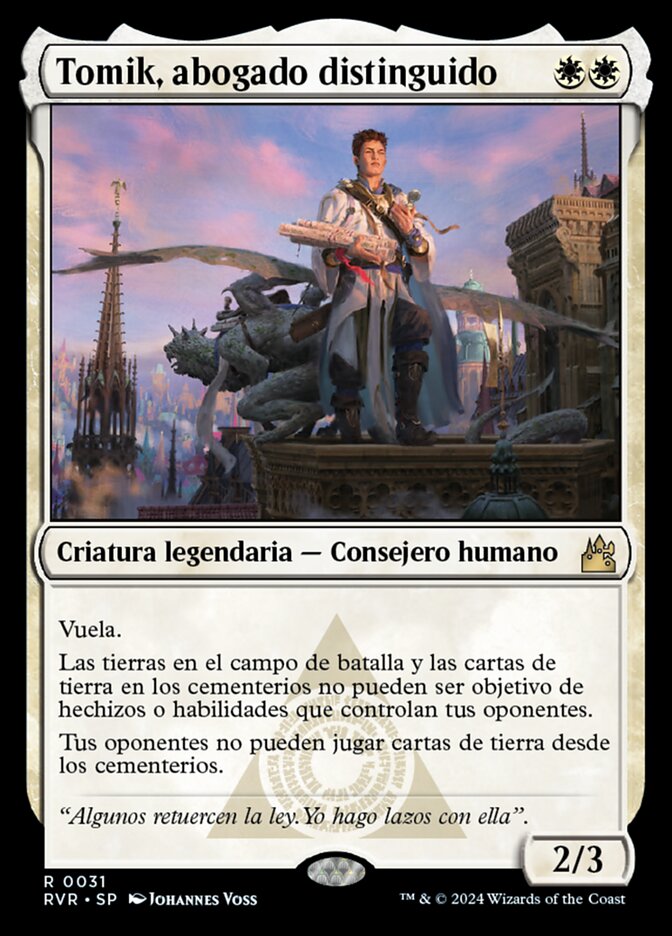 Tomik, abogado distinguido