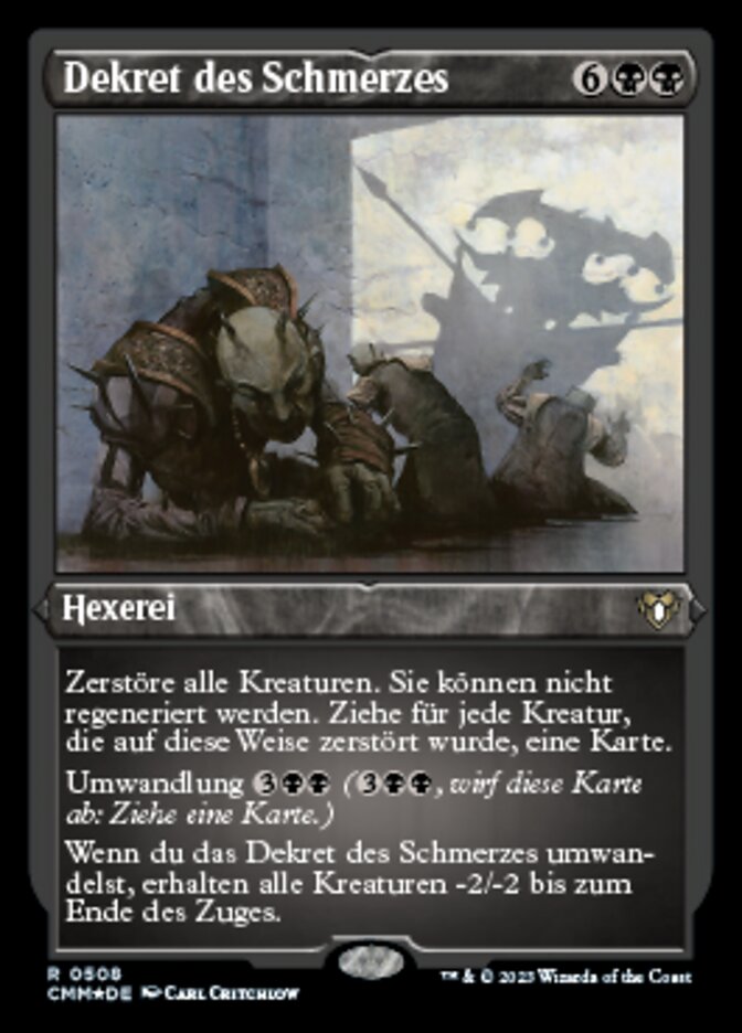 Dekret des Schmerzes