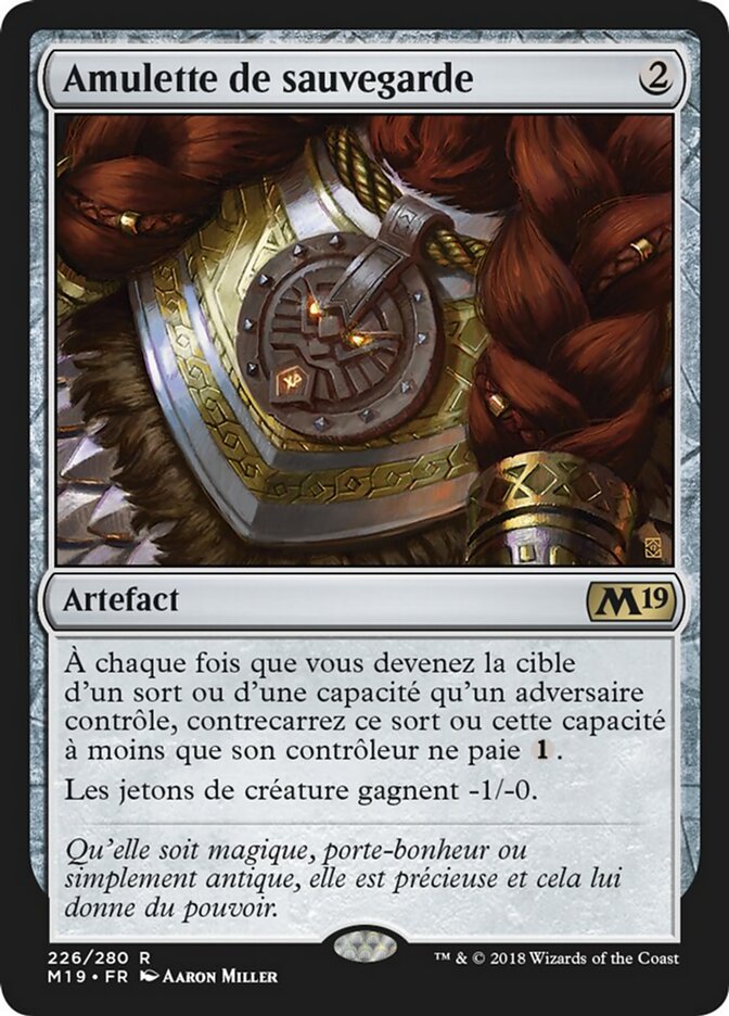 Amulette de sauvegarde