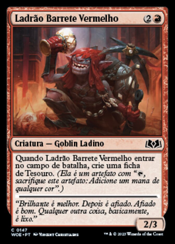Ladrão Barrete Vermelho