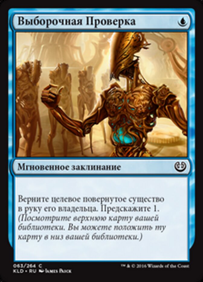 Выборочная Проверка