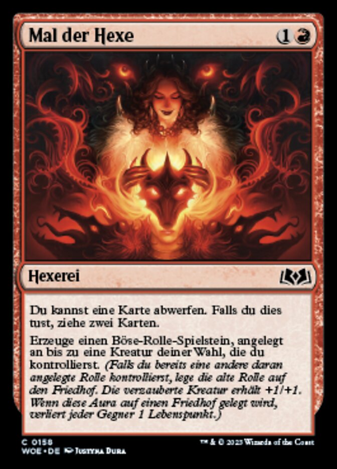 Mal der Hexe