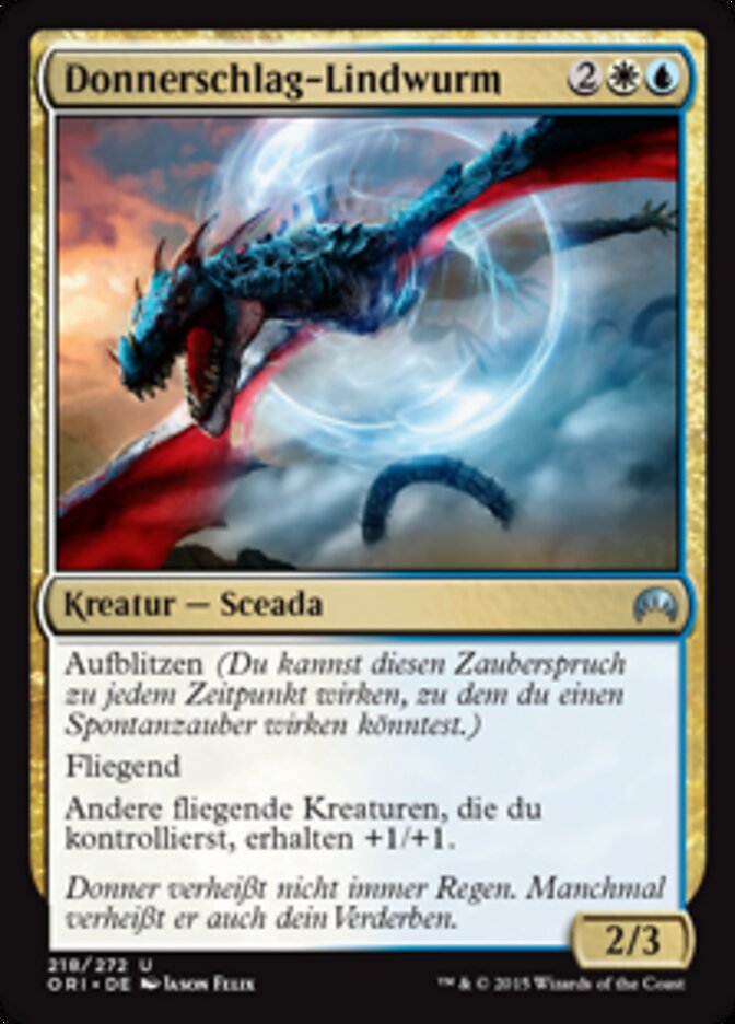Donnerschlag-Lindwurm