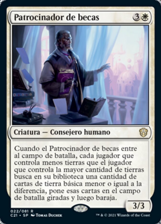 Patrocinador de becas