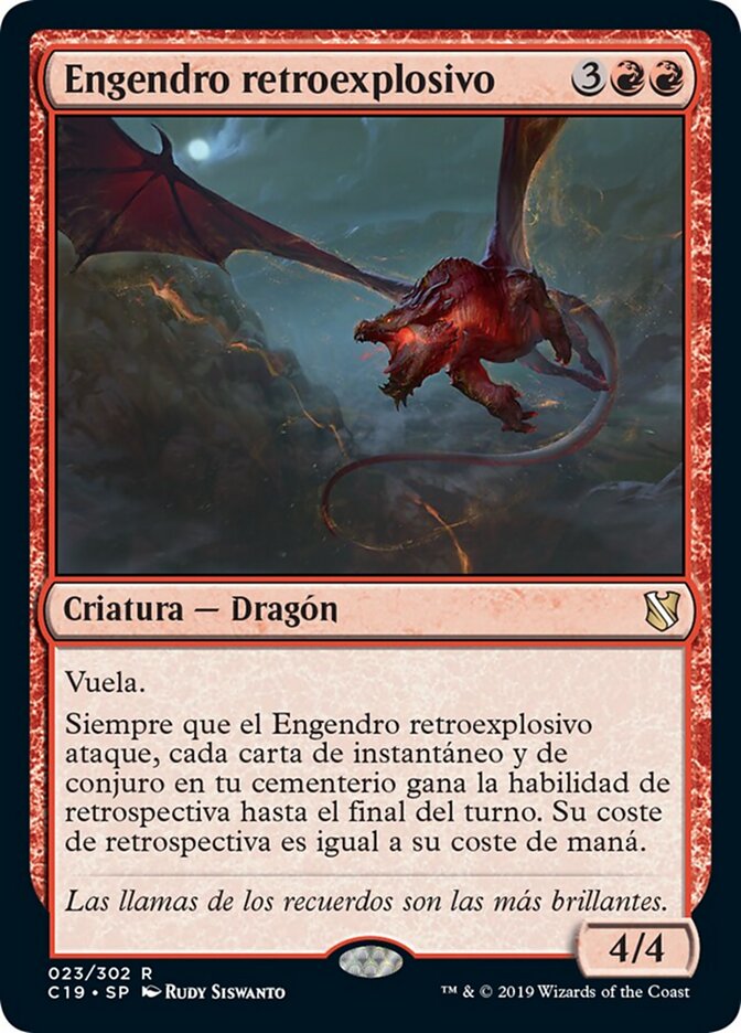 Engendro retroexplosivo