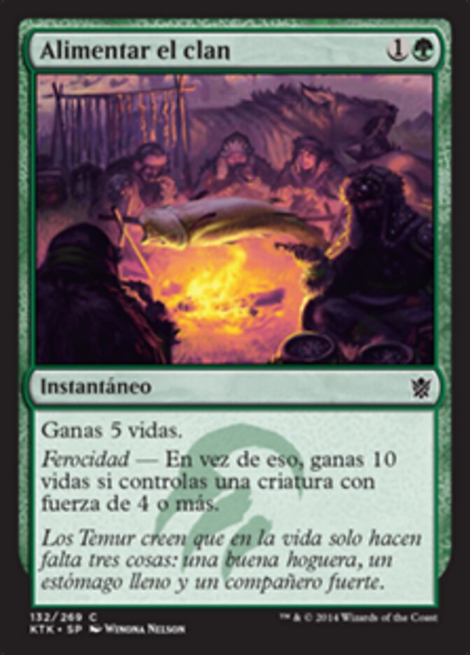 Alimentar el clan