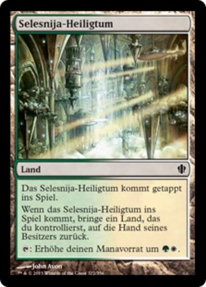 Selesnija-Heiligtum