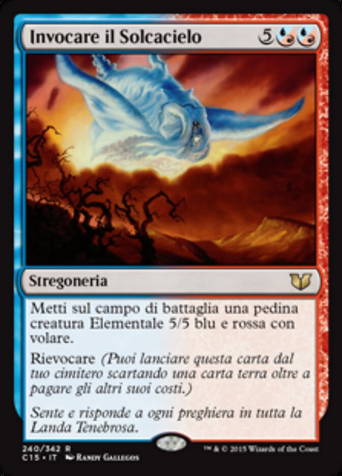 Invocare il Solcacielo
