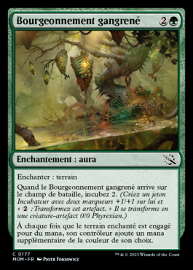 Bourgeonnement gangrené