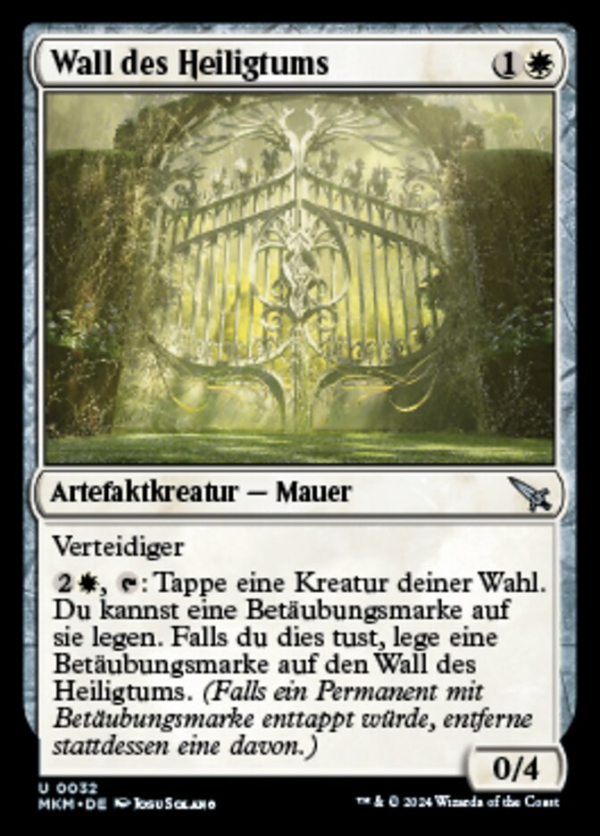 Wall des Heiligtums